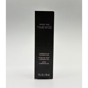 Mary Kay TimeWise Luminous 3D Foundation Normal To Dry Skin Bronze W 130 New
